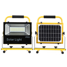 led flood light 100W portable solar led light